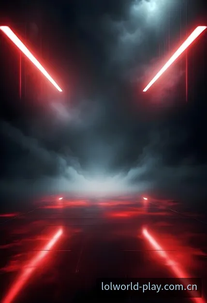 电竞赛事舞台与参赛队伍的比赛氛围